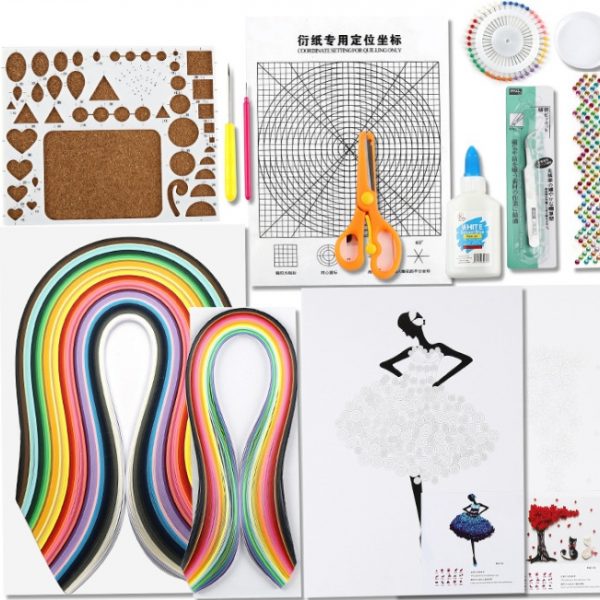 DIY Paper Craft Quill Art Kit