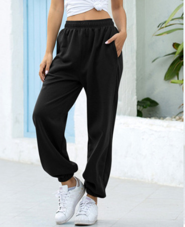 Plus-size Slacks — Black
