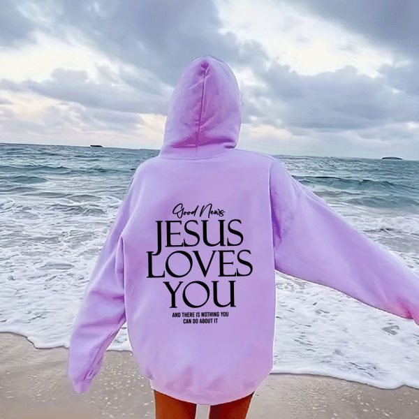 Brushed Hoody Kangaroo Pocket Hoodie Dear Person Behind Me — Light Purple