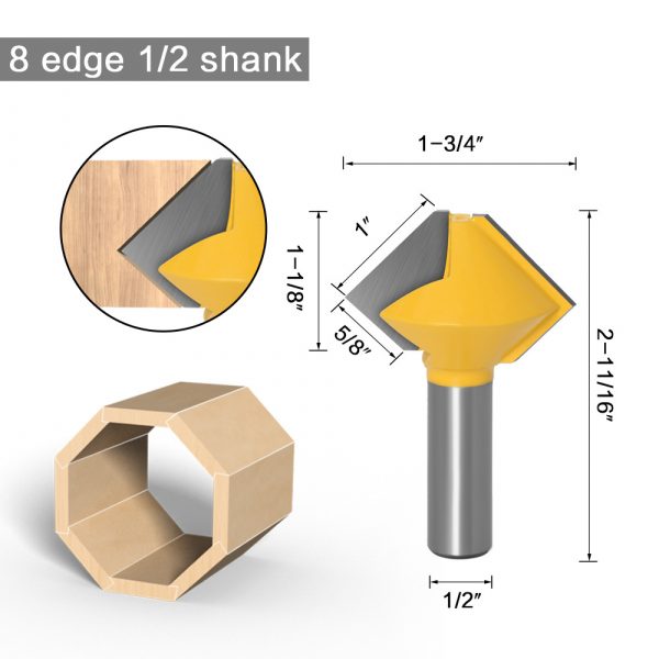 Bird's Mouth Router Bit — Style B