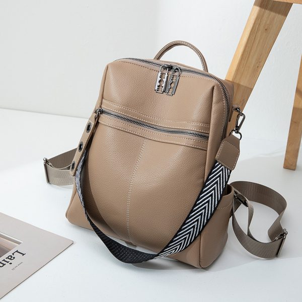 Fashion Personalized Women's New Backpack — Khaki