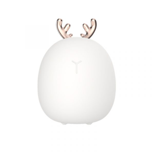 Cartoon Deer Night Light USB Charge Rabbit — antlers