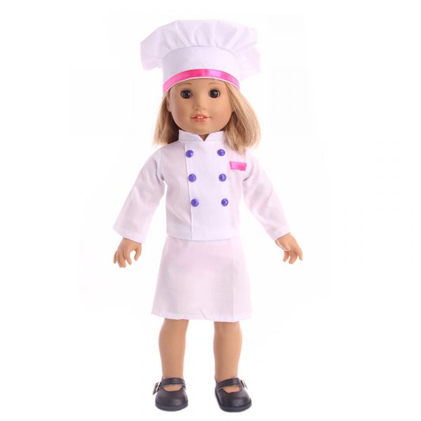 Doll Clothes Americangirl Accessories Chef Clothes — N812