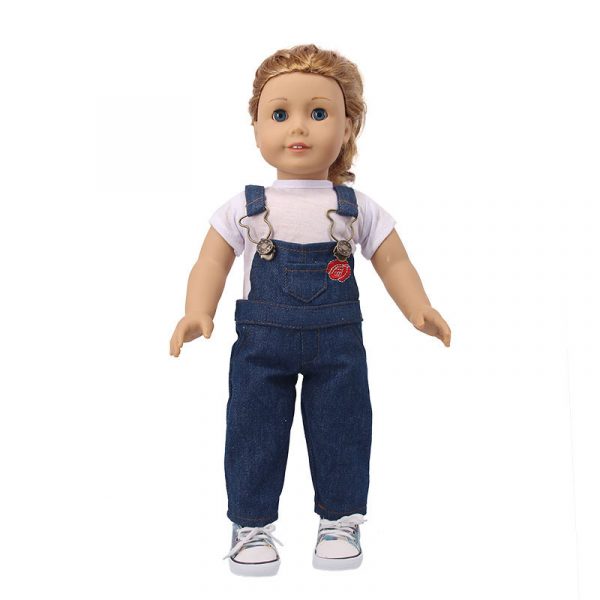 18 Inch Amerikaanse Poppenkleertjes Hoge-Kwaliteit  — Pink