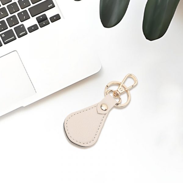 Explosive Creative High Beauty Leather Keychain — White03