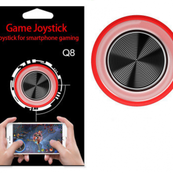 Mobile game joystick handle sucker — Red