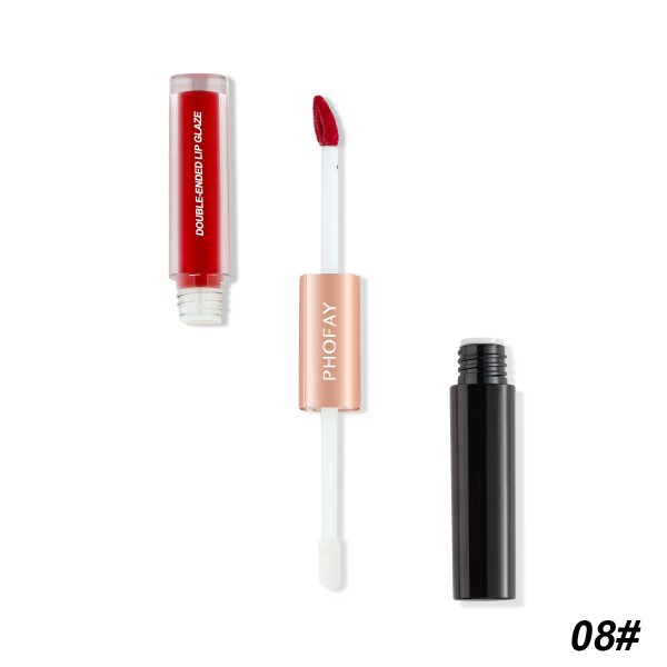 CL021 Double Head Non-stick Cup Lip Gloss — 08