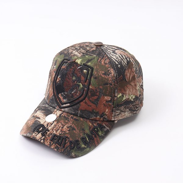 Letter Embroidery Graffiti Baseball Cap Unisex Street — Maroon