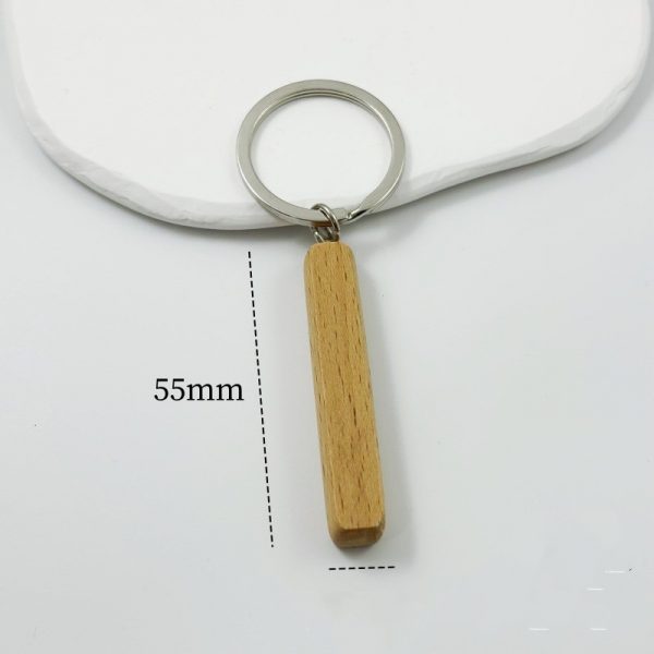 Blank Wooden Keychain Engraving — Slender sheeps eyes