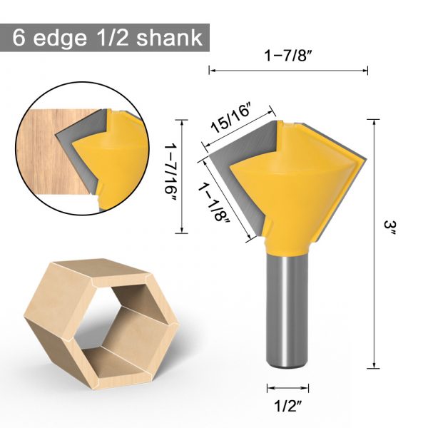 Bird's Mouth Router Bit — Style A