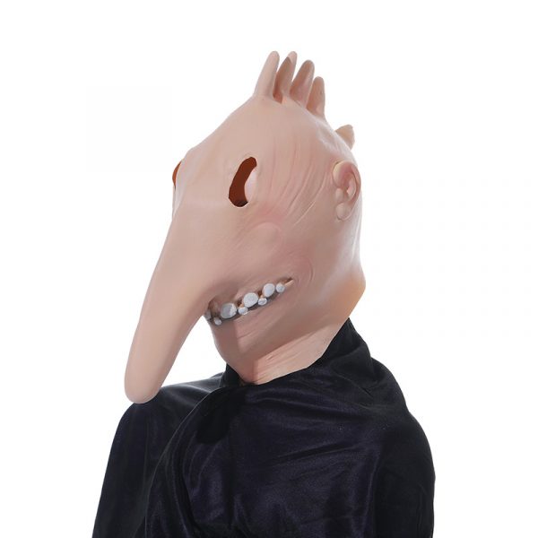 Halloween Devil Mask Trick Adam And Barbara — Adam