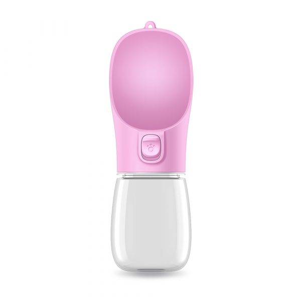 Portable Drinking Cup For Pets — Pink