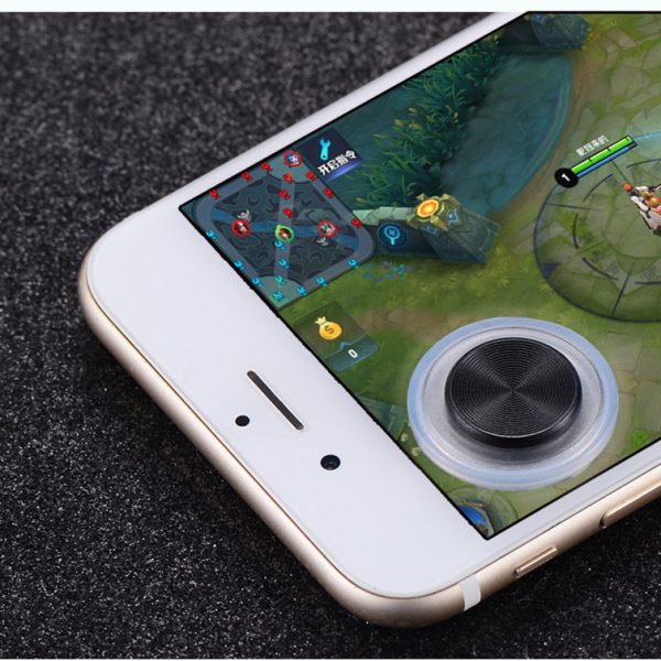 Mobile game joystick handle sucker — White