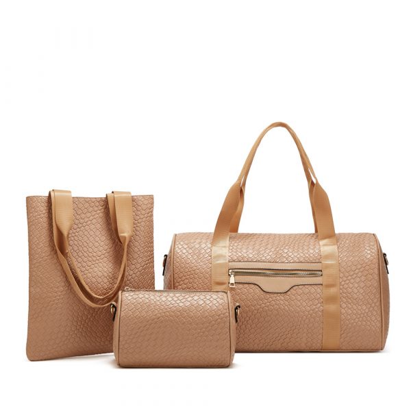 Women's Business Travel Bag Popular Bag Shoulder Sports Bag — Khaki