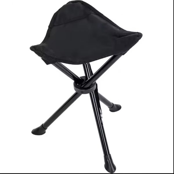 Camping Stool Folding Lightweight 3 Legs Tripod Camp Stools — Green