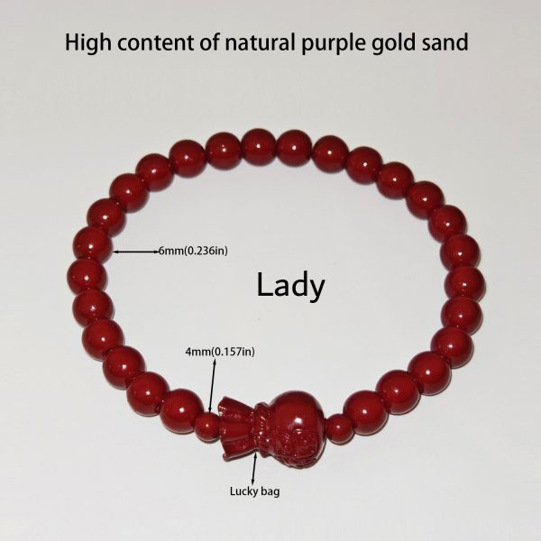 7 Styles Of Cinnabar Bracelets 8mm And 6MM — Lucky bag