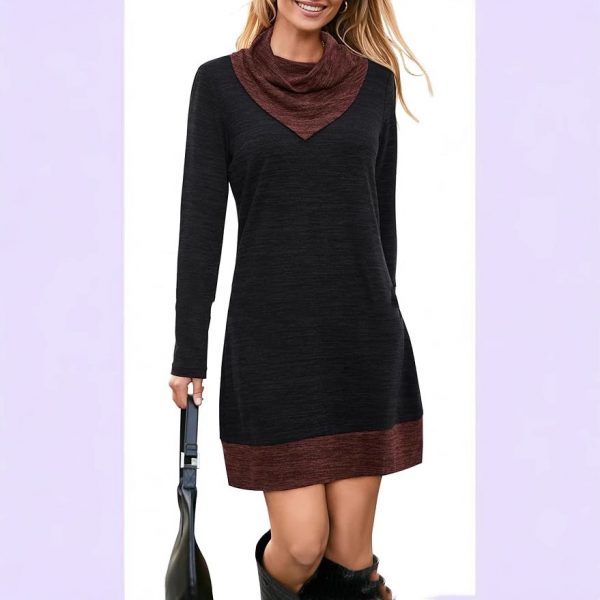 Women's Shuya Temperament Commute Dress — Black