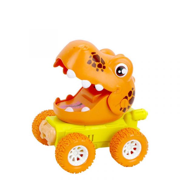 Dinosaur Push Car Sliding Animal Toy Car — D