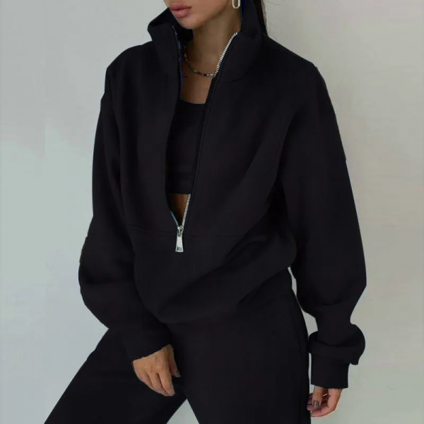 Bow Waist Repair A Long Sleeve Round Neck Dress Plaid Color Contrast Fashion Everything Elegant Casual — Black