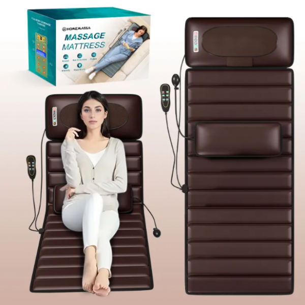 Full Body Massage Mattress With 5 Modes Heating Airbag Waist Support Temu Is Banned From Sale