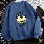 Man New Fleece Sweatshirts Avatar The Last Airbender — Haze Blue