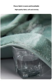 Double-sided Polar Fleece Outdoor Thick Warm Sweater Coat — Rubber Powder - Image 21