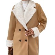 Leisure Commute Woolen Coat For Women — Green - Image 6