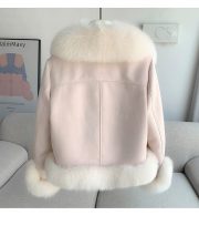 Fur Coat Women's All-match Top — Apricot - Image 12