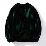 Winter Fleece-lined Thickened Men's Bottoming Sweater Fall And Winter Inner — Black