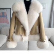Fur Coat Women's All-match Top — Apricot - Image 6