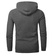 Men's hoodies sweater — Black - Image 5
