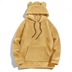 Men's Casual Cool Fashion Sweater Coral Fleece Jacket — Beige