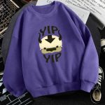 Man New Fleece Sweatshirts Avatar The Last Airbender — Purple