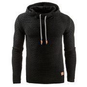 Men's hoodies sweater — Black