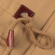 Winter Zip-up Coat Warm Thickened Detachable Hooded Jacket Multi-pocket  Button Drawstring Long Sleeve Tops Men's Cargo Clothing — Khaki - Image 5