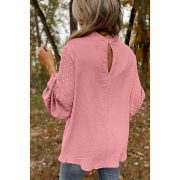 Women's New Round Neck Chiffon Blouse — LC25129059P1710 - Image 5