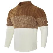 Men's Knitted Sweater Fashion Long-sleeved Pullover Tops Fall And Winter Clothing — 1 Style - Image 13