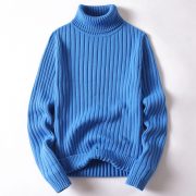All-matching Men's Clothing Knitted Base Clothes — White - Image 4