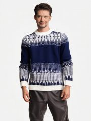 Men's Knitted Sweater Fashion Long-sleeved Pullover Tops Fall And Winter Clothing — 1 Style - Image 16