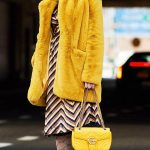 Warm Temperament Leisure Baggy Coat — Yellow