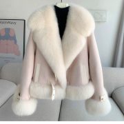 Fur Coat Women's All-match Top — Apricot - Image 7