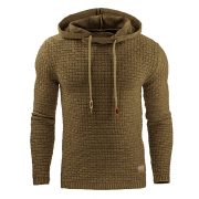 Men's hoodies sweater — Black - Image 21