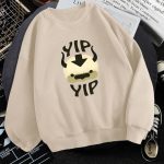 Man New Fleece Sweatshirts Avatar The Last Airbender — Beige