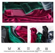 European And American Pleuche Bottoming Shirt Women — Blue - Image 19