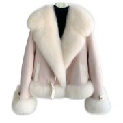 Fur Coat Women's All-match Top — Apricot - Image 5