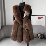 Women's Mid-length High-end Fashionable Jacket — Cocoa Color