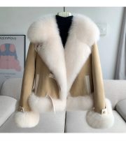 Fur Coat Women's All-match Top — Apricot - Image 8